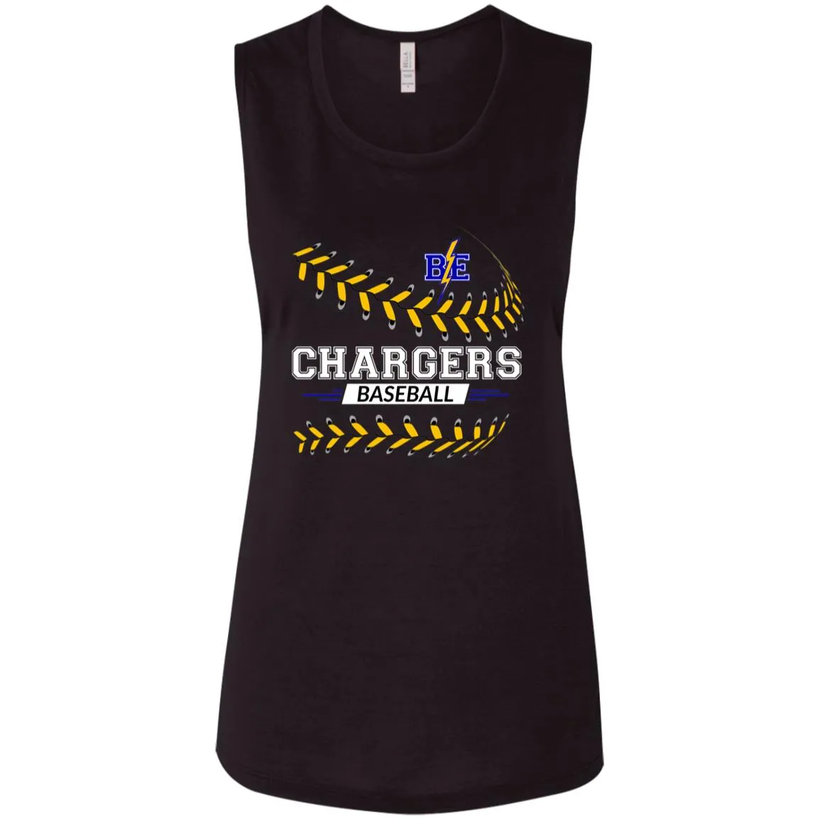 Chargers Baseball - Ladies' Flowy Muscle Tank