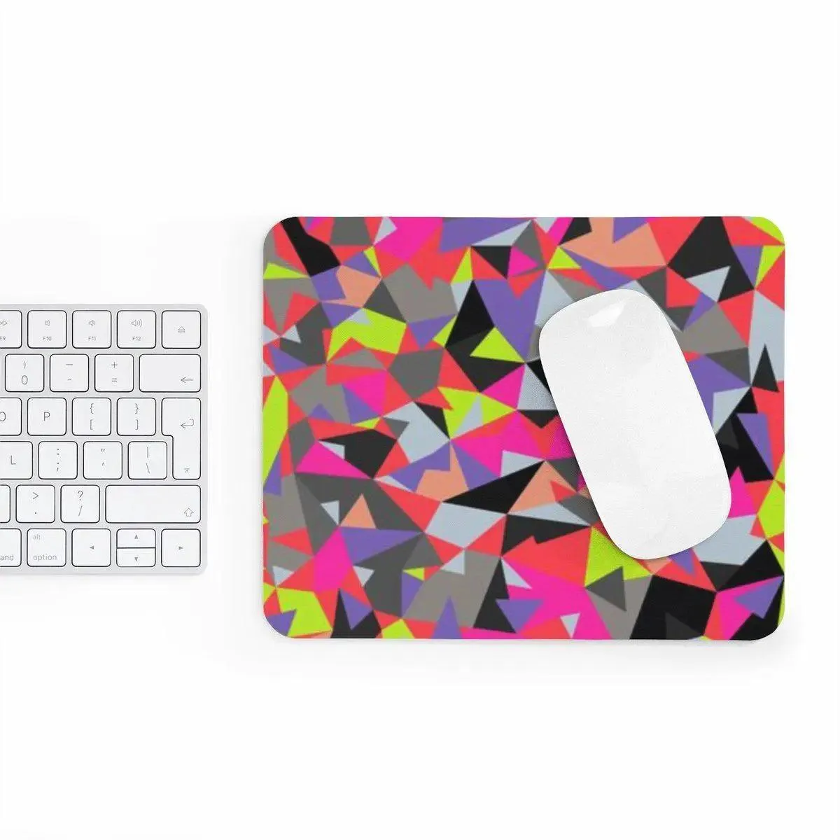 Chic Geometric Mouse Pad: A Luxurious Addition to Your Workspace