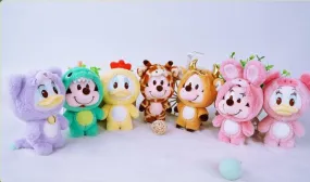 China Disney Collaboration - 52TOYS Random Secret Figure Box x Disney Animal Dress Up Plush Toy