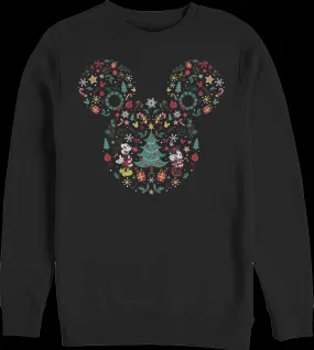 Christmas Design Mickey Mouse Sweatshirt