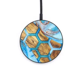 Circle Wood Resin Wireless Charger - Antoine (Pattern, 636114)