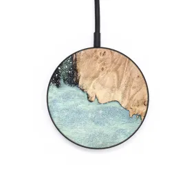 Circle Wood Resin Wireless Charger - Blanche (Cosmos, 658529)