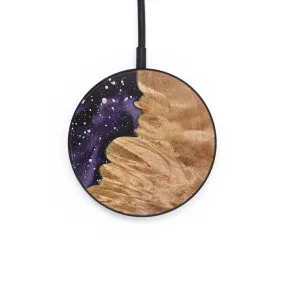 Circle Wood Resin Wireless Charger - Damon (Cosmos, 704181)