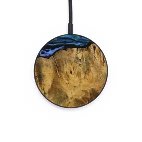 Circle Wood Wireless Charger - Baines (Blue, 730913)