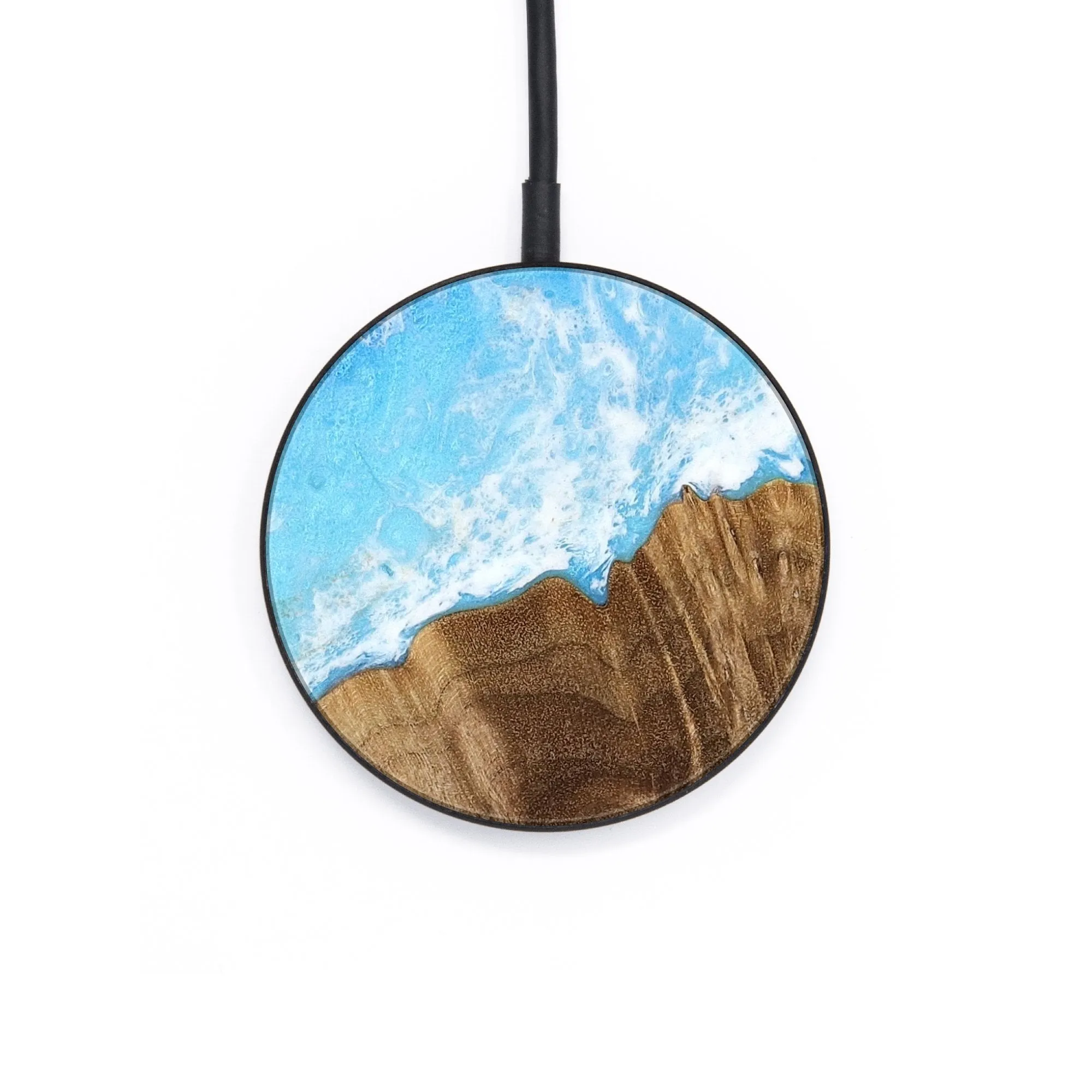 Circle Wood Wireless Charger - Bianca (Coastal, 739306)