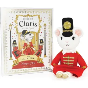 Claris The Mouse: Where is Claris In New York & FAO Schwarz Toy Soldier Plush Book Bundle