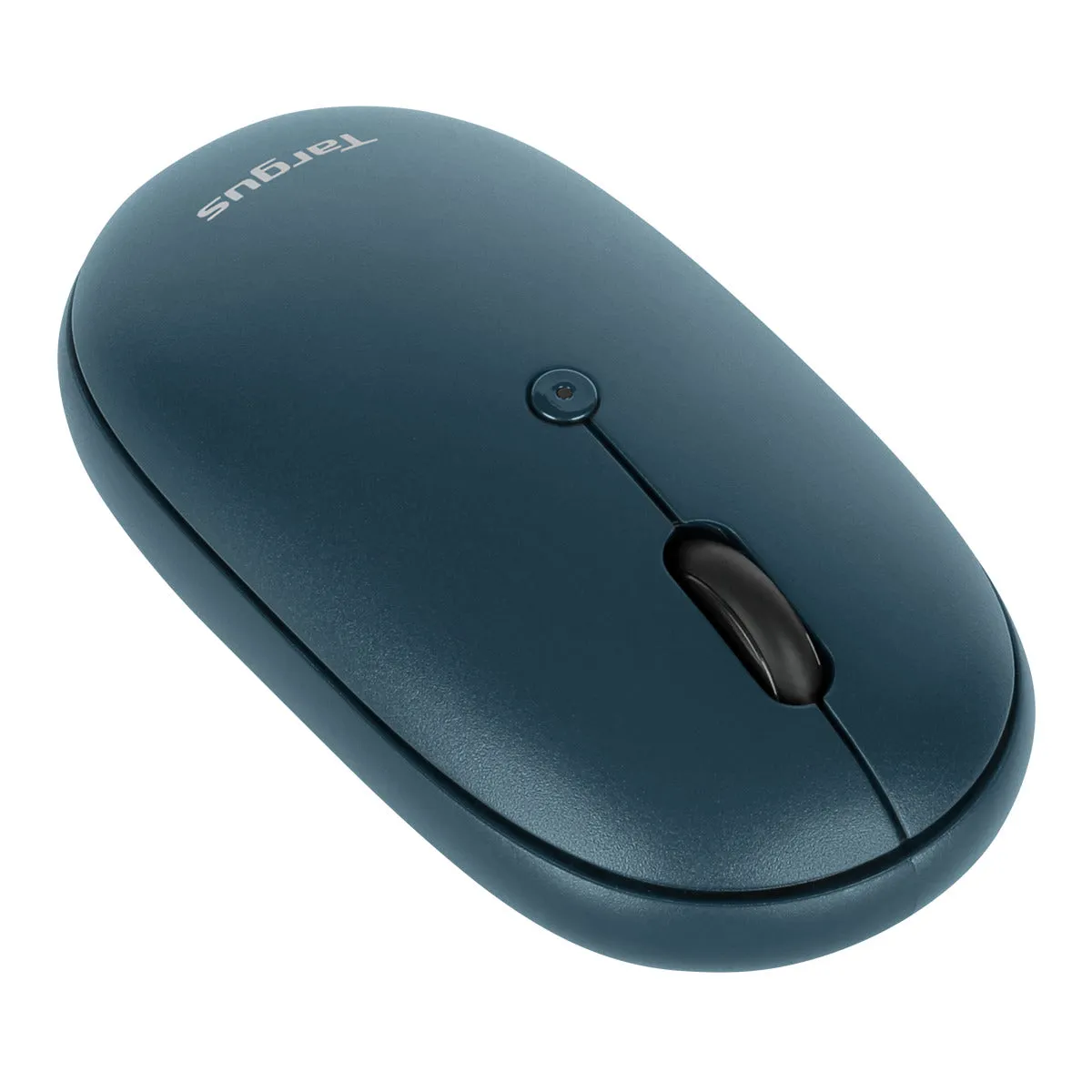 Compact Multi-Device Dual Mode Antimicrobial Wireless Mouse (Blue)