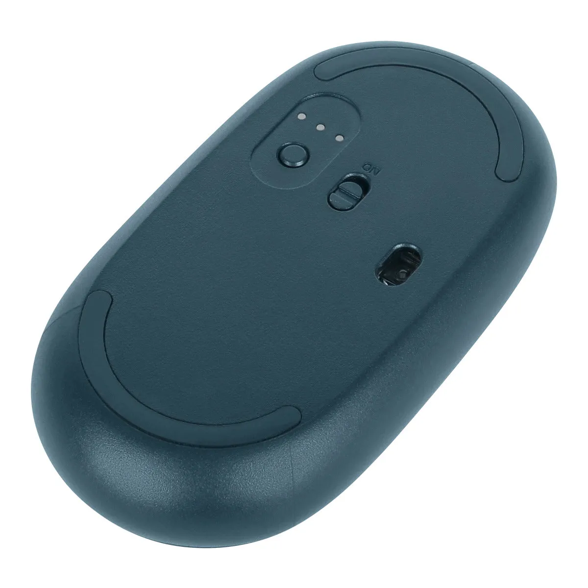 Compact Multi-Device Dual Mode Antimicrobial Wireless Mouse (Blue)