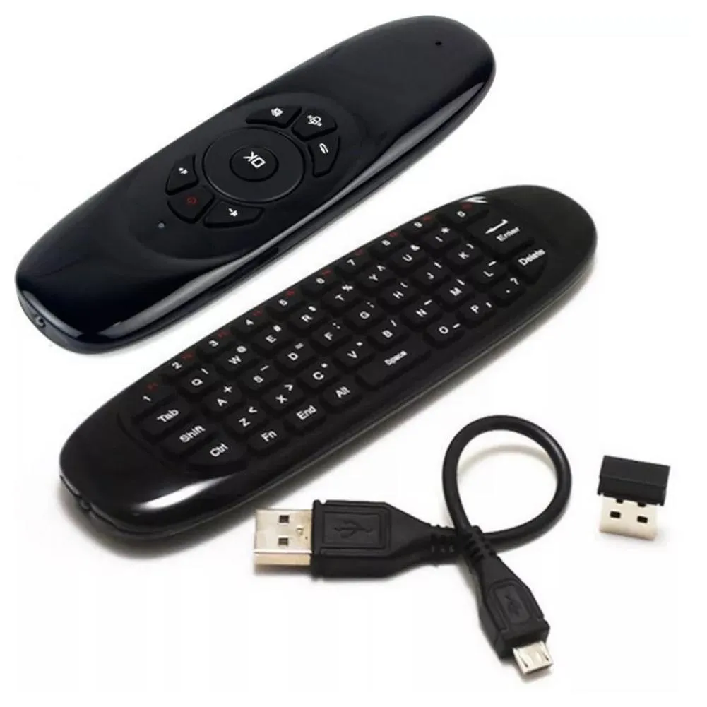 Controle Mouse Mini Teclado Smart Wireless