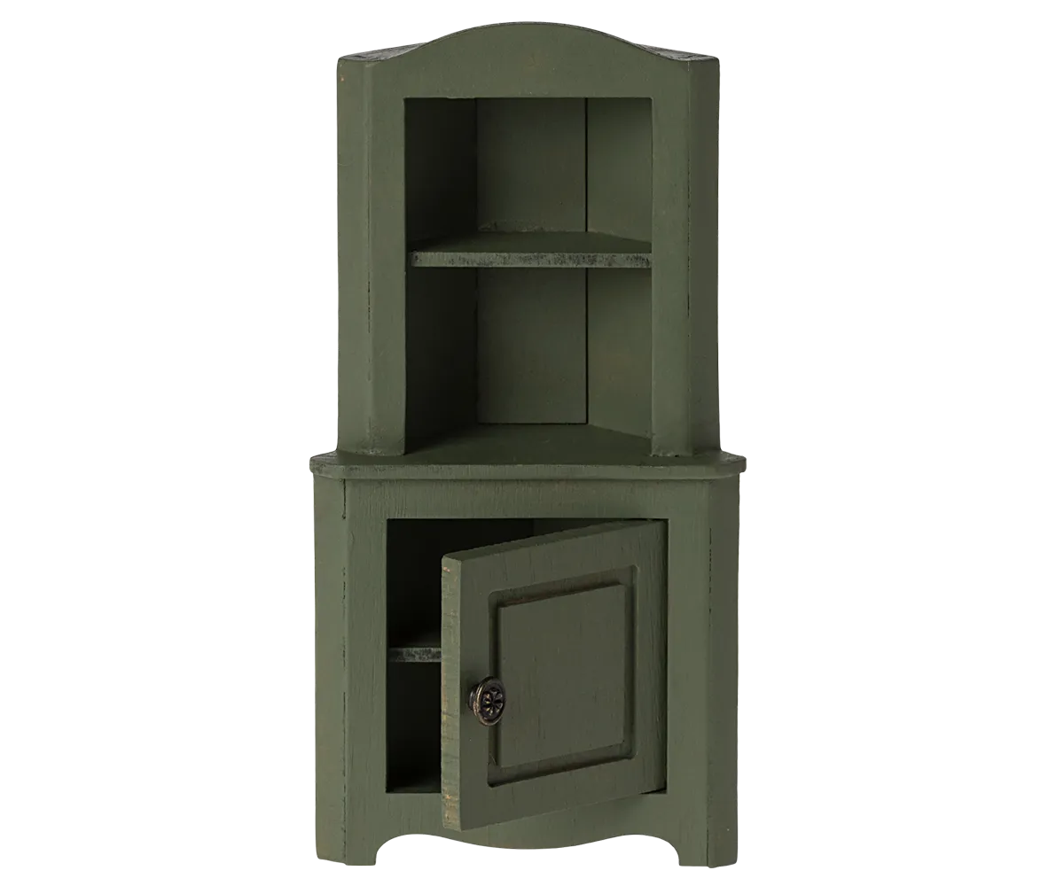 Corner Cabinet | Dark Green