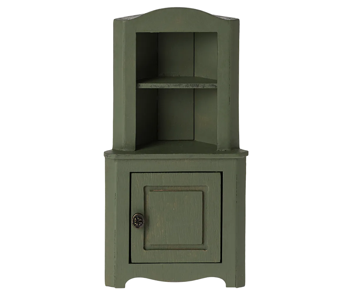 Corner Cabinet | Dark Green