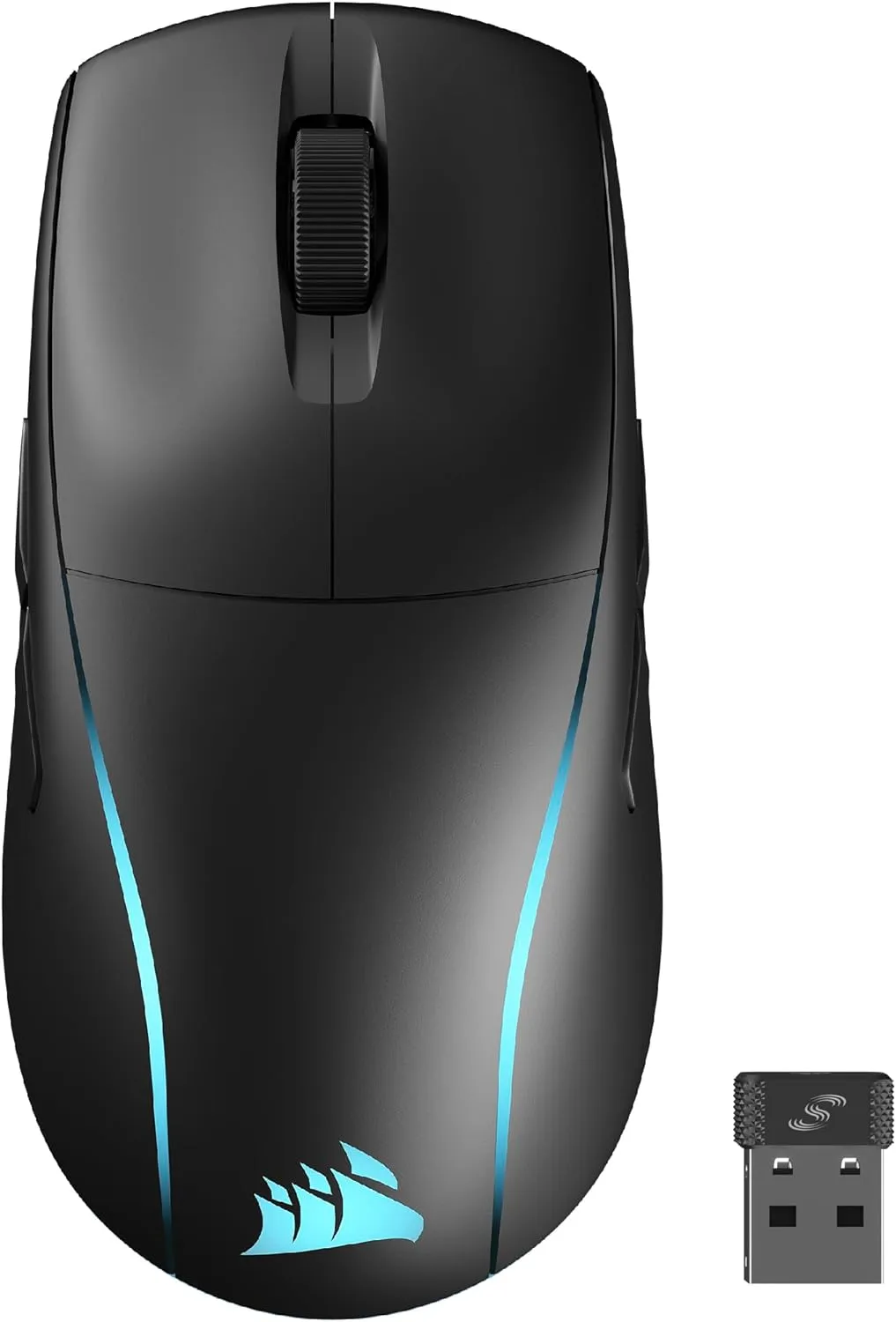 Corsair M75 WIRELESS Lightweight RGB 超輕量無線遊戲滑鼠 Black CH-931D010-NA