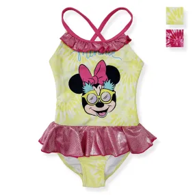 Costume da bagno bambina Disney Minnie Mouse un pezzo costume mare intero 6162