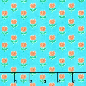 Country Mouse - Provence Teal Yardage