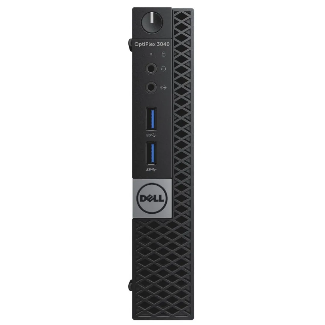 Dell OptiPlex 3040, Micro Desktop, Intel Core i5-6500T, 2.5GHz, 8GB RAM, 256GB SSD, Windows 10 Pro - Grade A Refurbished