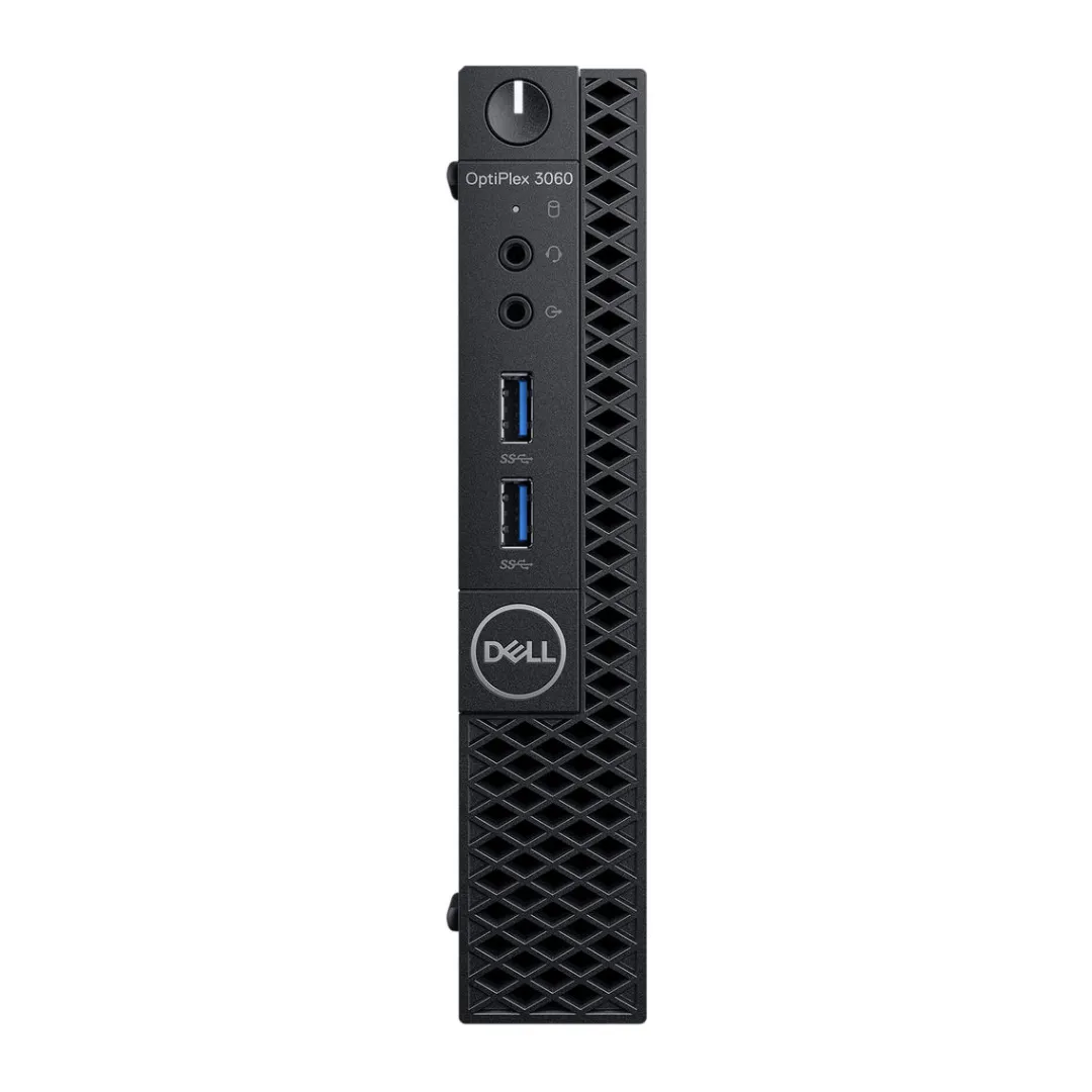 Dell OptiPlex 3060, Micro Desktop Bundled with 24" Monitor, Intel Core i5-8400T, 1.7GHz, 8GB RAM, 256GB SSD, Windows 10 Pro - Grade A Refurbished