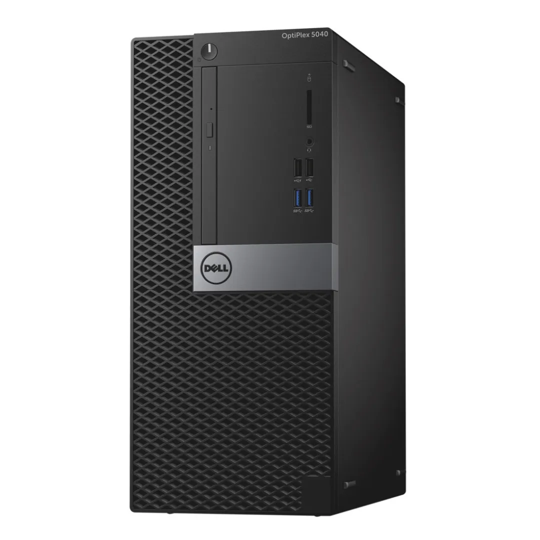 Dell OptiPlex 5040, Mini Tower Desktop, Intel Core i5-6500, 3.20GHz, 8GB RAM, 256GB SSD, Windows 10 Pro - Grade A Refurbished