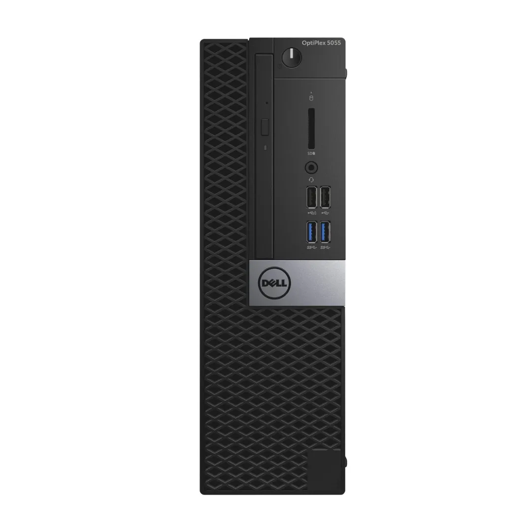 Dell OptiPlex 5055, SFF Desktop, AMD-Ryzen 3 2200G, 3.5GHz, 8GB RAM, 256GB SSD, Windows 10 Pro - Grade A Refurbished