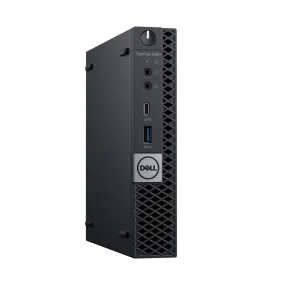 Dell OptiPlex 5060, Micro Desktop, Intel Core i5-8400T, 1.70GHz, 16GB RAM, 512GB SSD, Windows 10 Pro - Grade A Refurbished