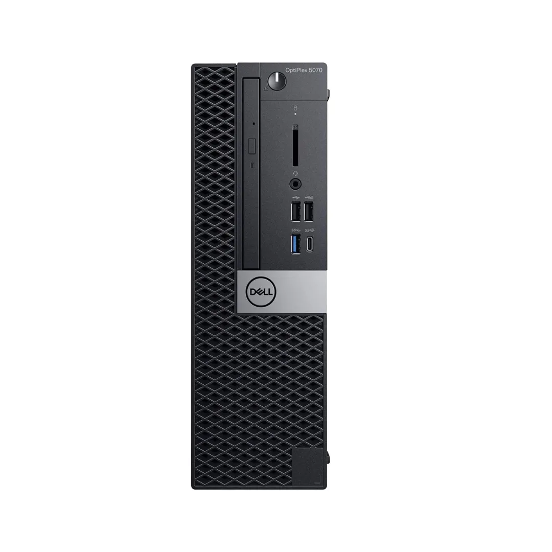 Dell OptiPlex 5070, SFF Desktop, Intel Core i5-9500, 3.0 GHz, 8GB RAM, 256GB SSD, Windows 10 Pro -  Grade A Refurbished