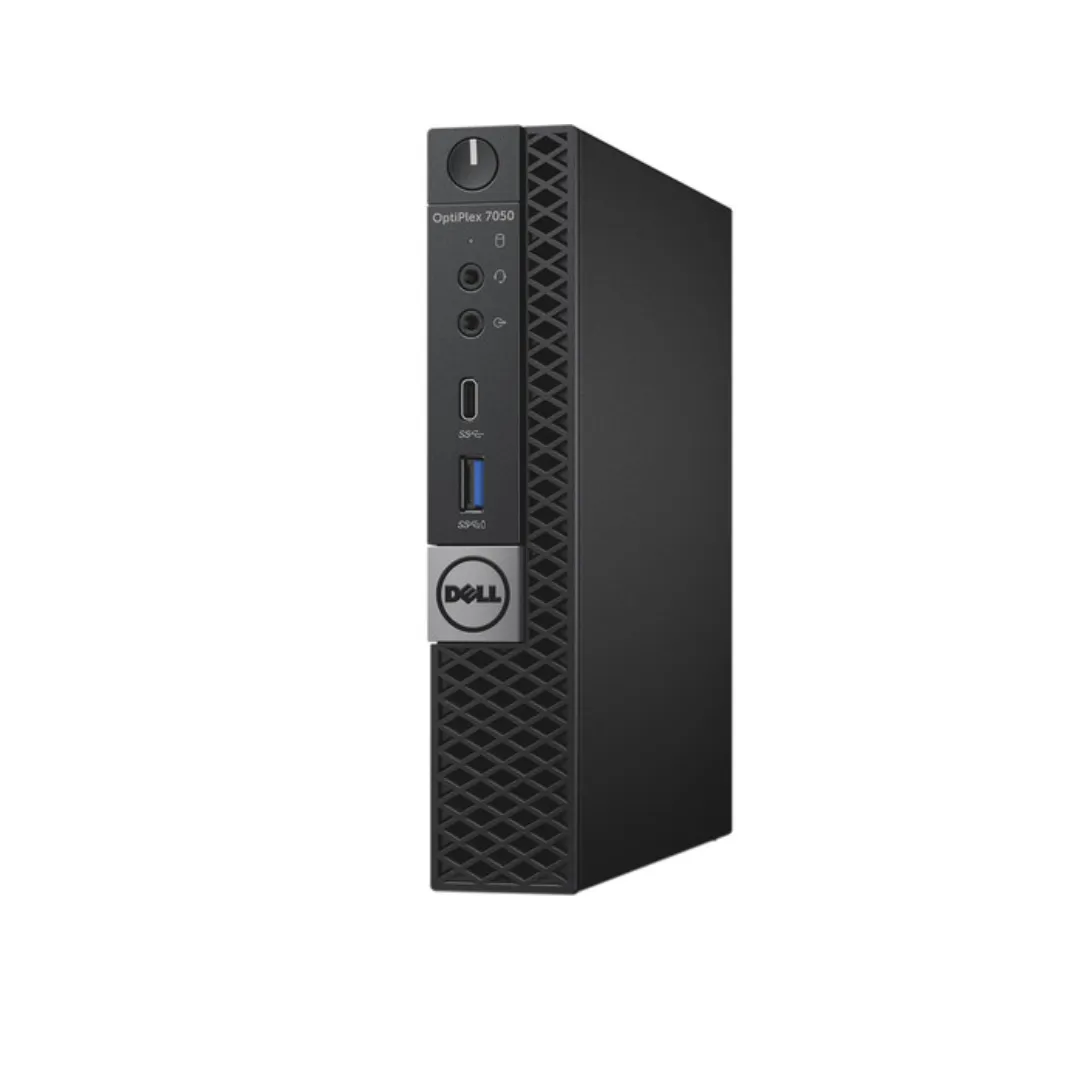 Dell OptiPlex 7050, Micro Desktop, Intel Core, i5-6500T, 2.5GHz, 8GB RAM, 256GB SSD, Windows 10 Pro -Grade A Refurbished