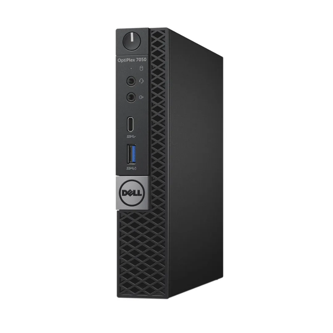 Dell OptiPlex 7050, Micro Desktop, Intel Core i7-6700T, 2.8GHz, 32GB RAM, 1TB SSD, Windows 10 Pro - Grade A Refurbished