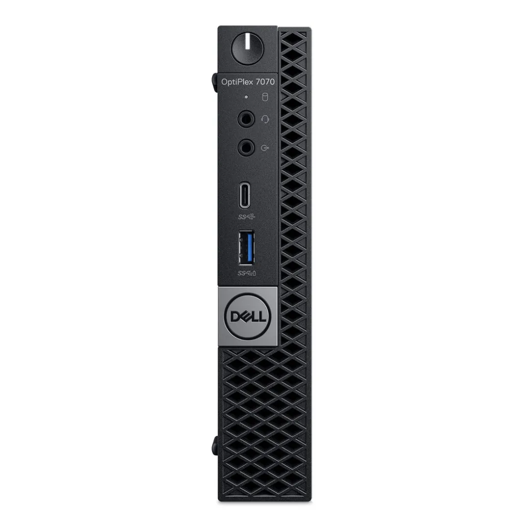 Dell OptiPlex 7070, Micro Desktop, Intel Core i7-9700T, 2.0GHz, 16GB RAM, 512GB SSD, Windows 10 Pro - Grade A Refurbished