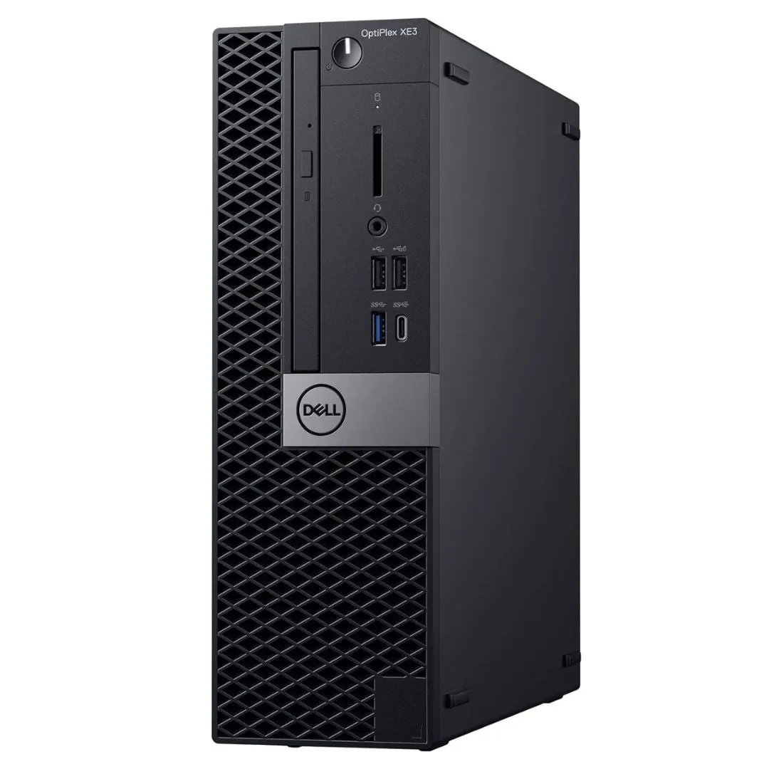 Dell OptiPlex XE3, SFF Desktop, Intel Core i7-8700, 3.20GHz, 16GB RAM, 256GB SSD, Windows 10 Pro - Grade A Refurbished