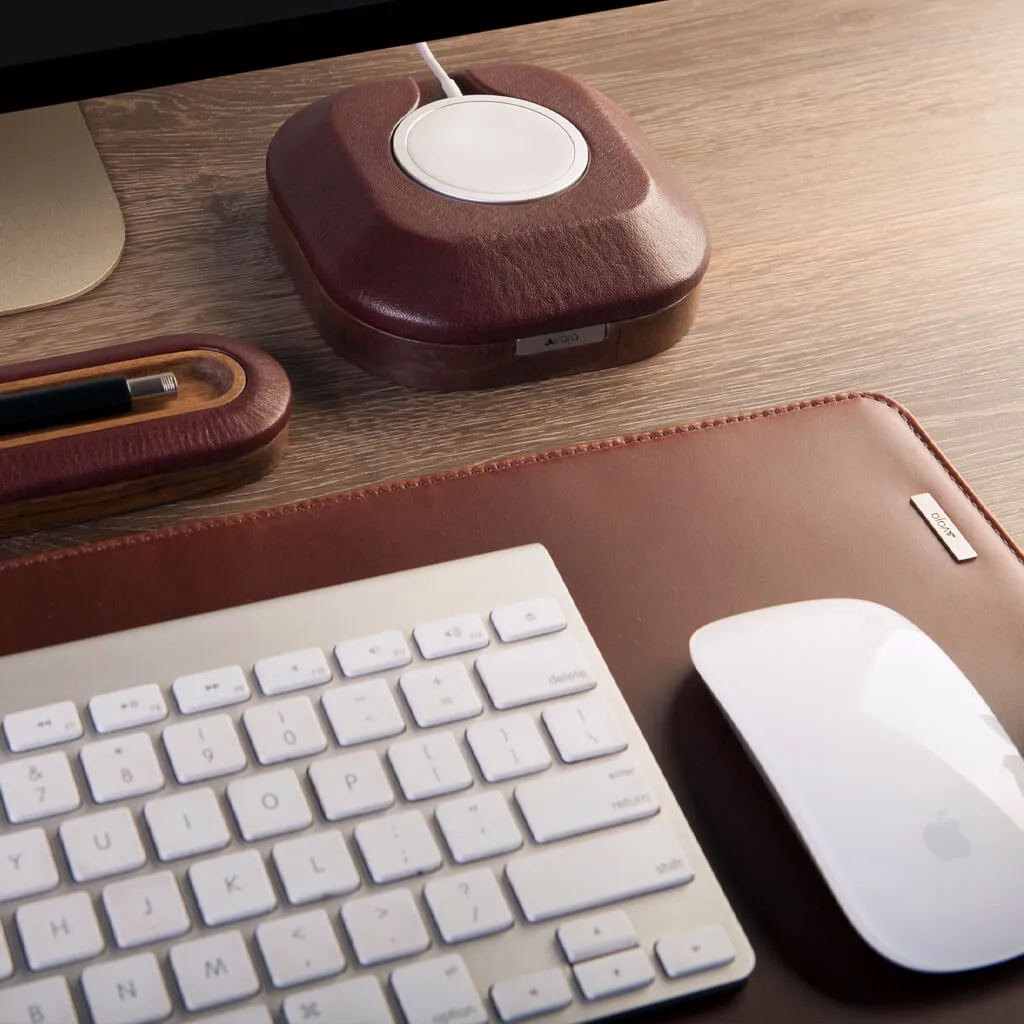 Deluxe Leather Pad Desk