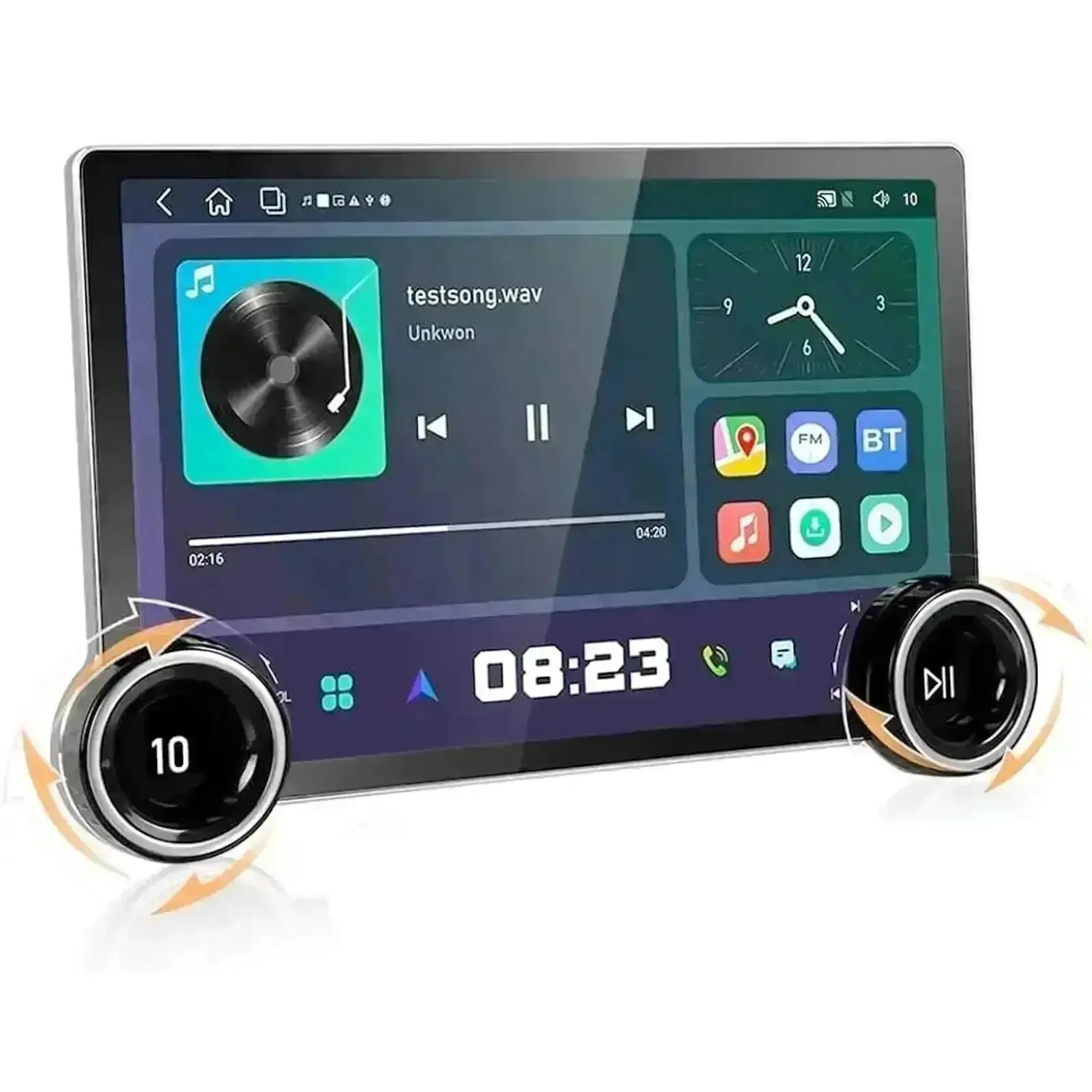 Diamond 2K - 11.5 Inch Dual Knob Android Multimedia Entertainment Unit -  Ford Ranger T6 (12-15)