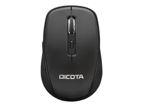 Dicota Travel - Mouse - Right And Left-Handed - 5 Buttons - Wireless - Bluetooth - Black