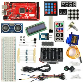 [Discontinued] SainSmart MEGA ADK R3   Keypad   Servo motor Starter Kit for Arduino