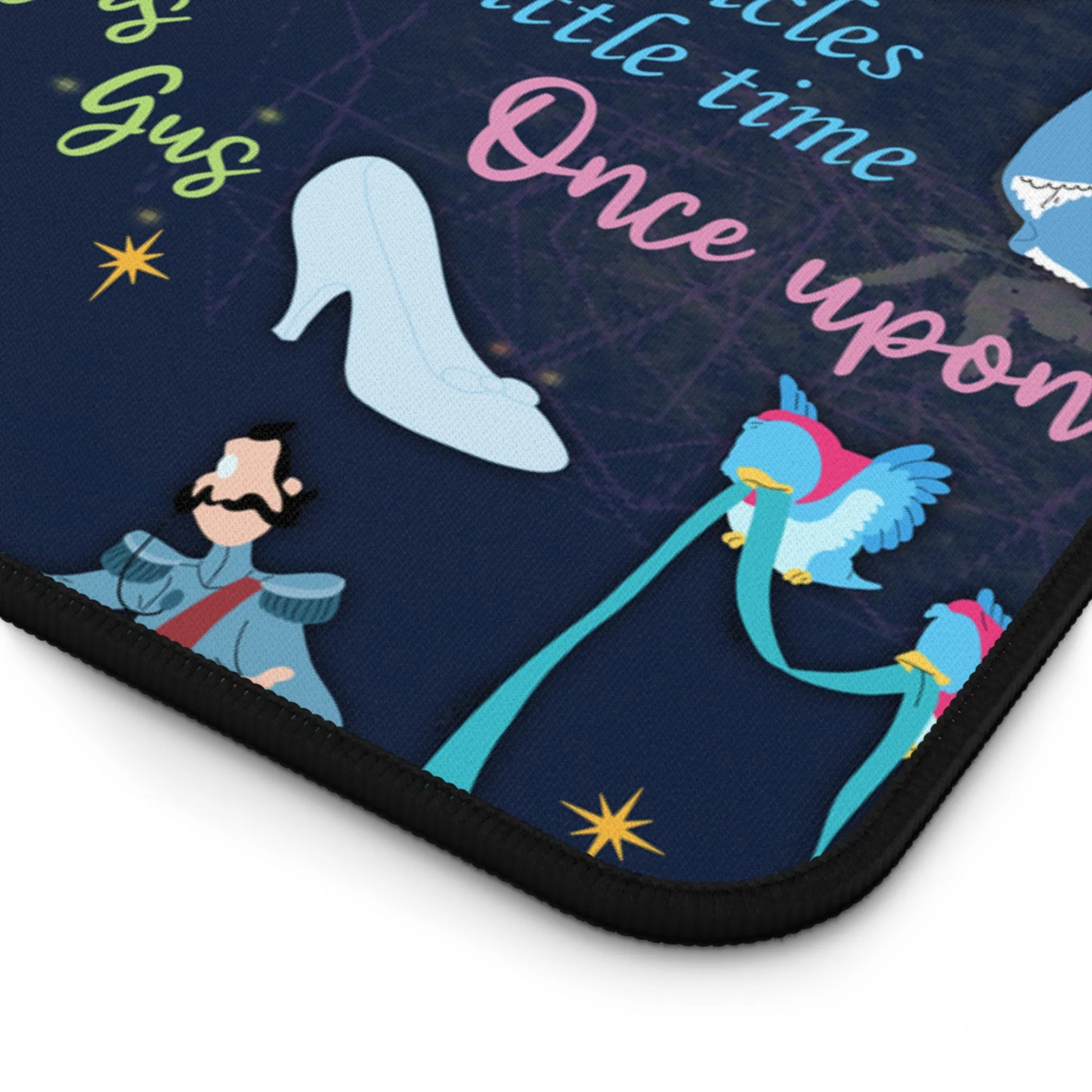 Disney Cinderella Desk Game Mat Disneyland Magic Kingdom World Gift Parks Room Card Computer Trading Movie Quotes Princess Mice Slipper