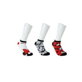 Disney Collection Minnie Mouse Low Cut Socks (3 Pairs)(A)