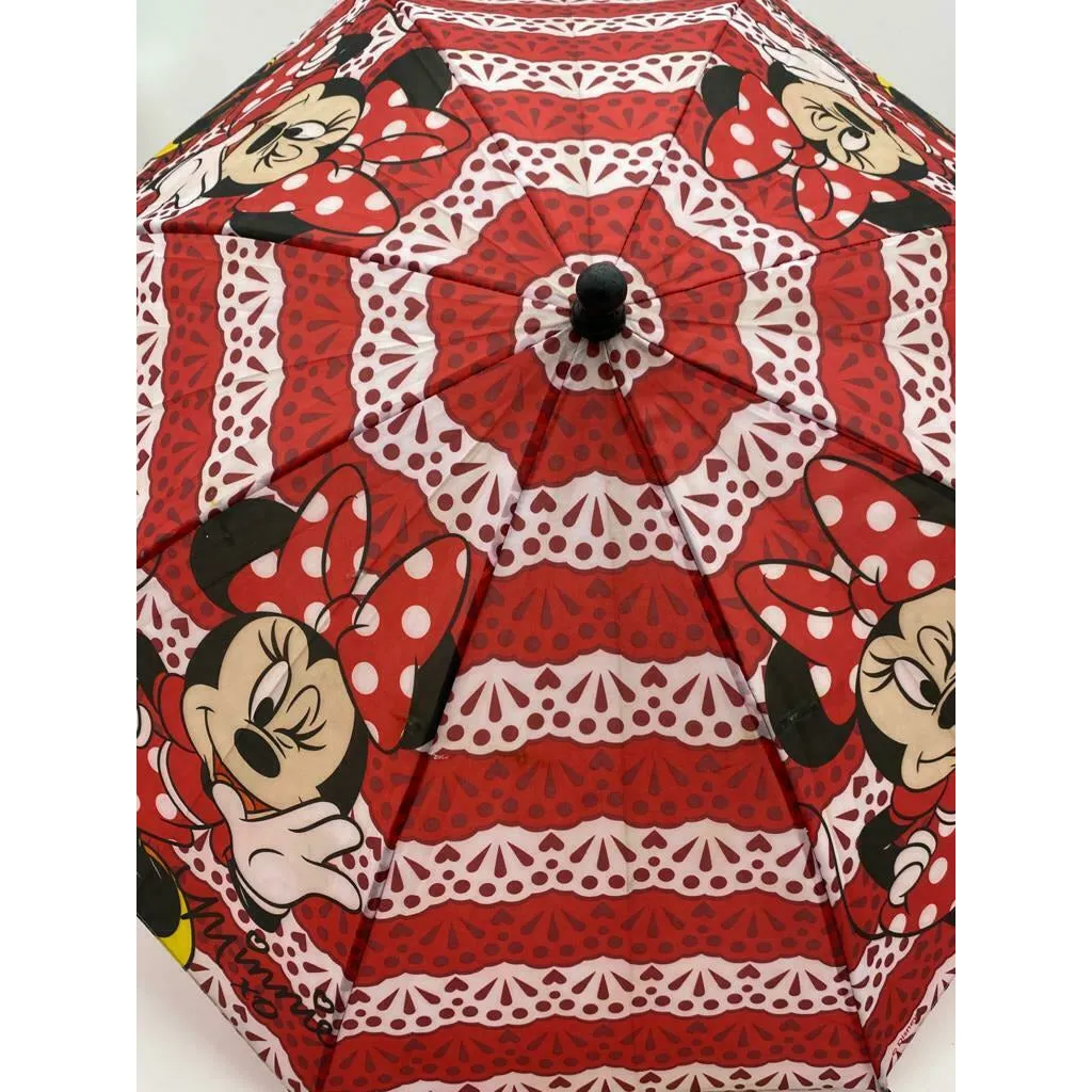 Disney Little Girls Minnie Mouse Character Rainwear Umbrella