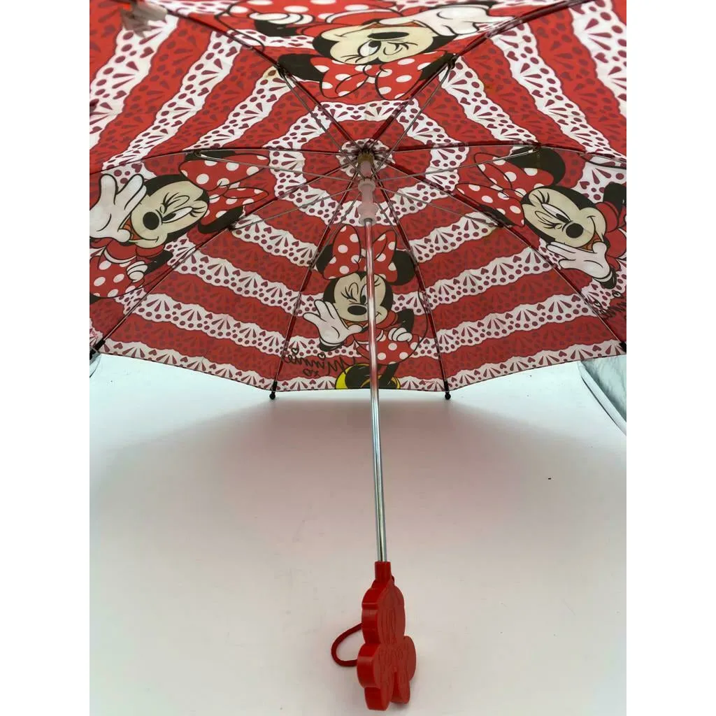 Disney Little Girls Minnie Mouse Character Rainwear Umbrella