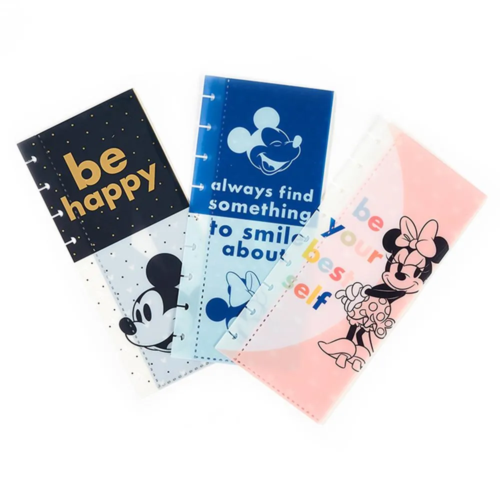 Disney© Mickey Mouse & Minnie Mouse Colorblock Snap In Envelopes - 3 Pack