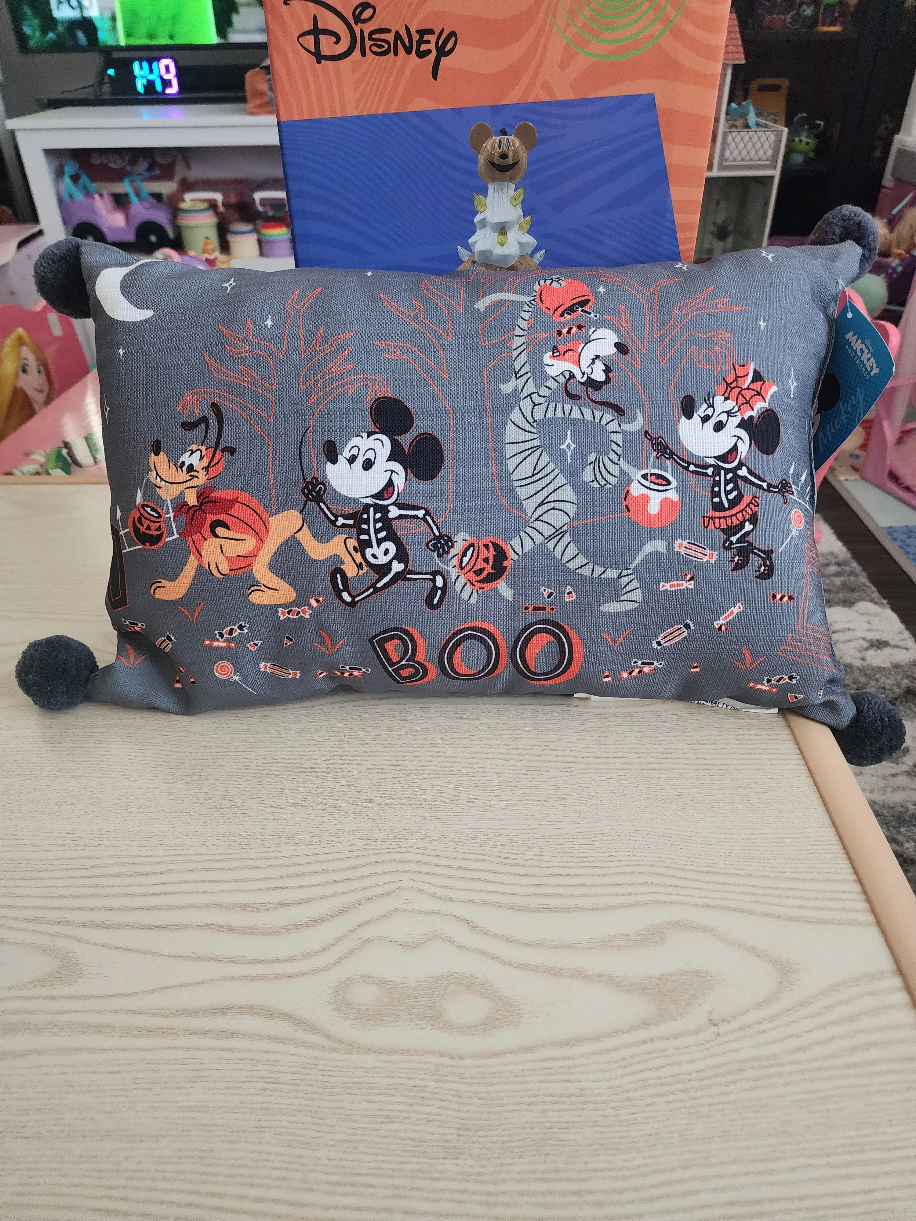 Disney Mickey Mouse and Friends Halloween Pillow