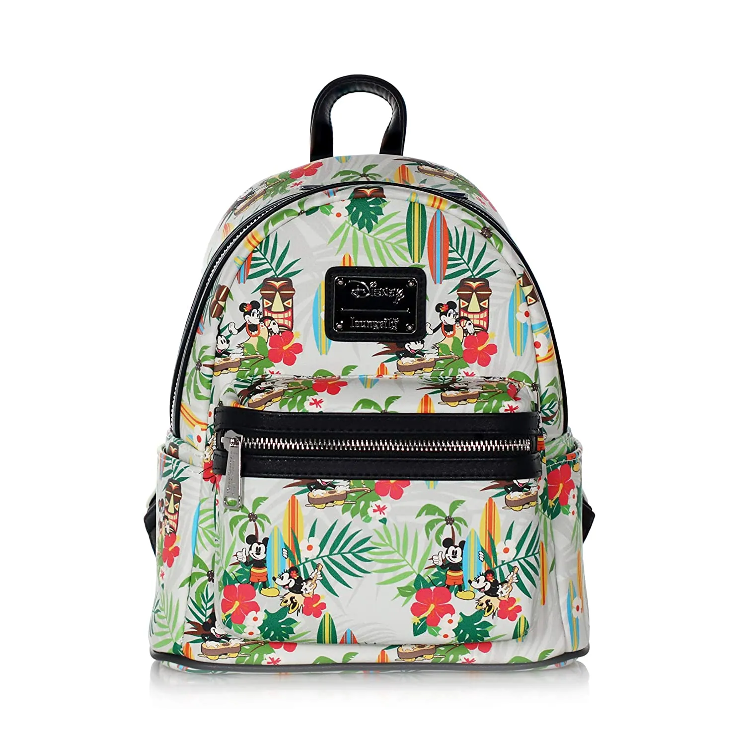 Disney Mini Backpack Mickey Minnie Hawaiian Surf Loungefly