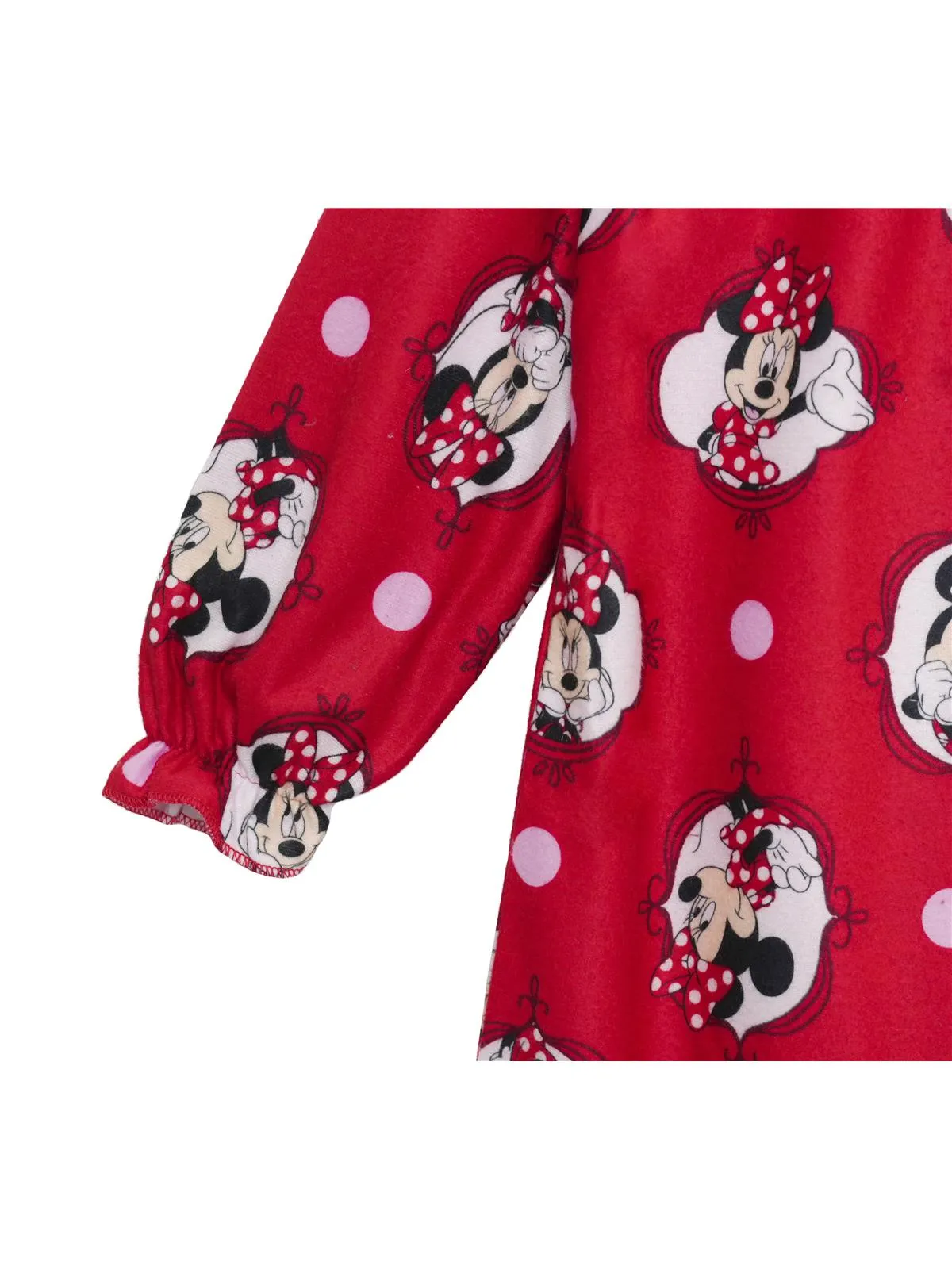 Disney Minnie Mouse Girls' Granny Nightgown, Sleep Pajama Gown