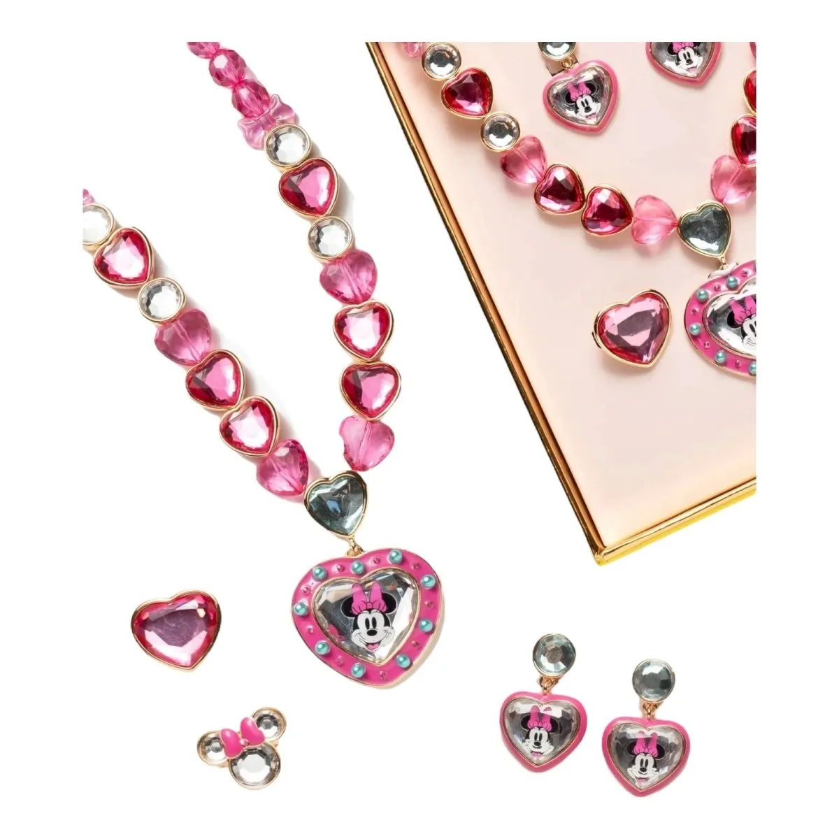 DISNEY MINNIE MOUSE MEGA JEWELRY SET