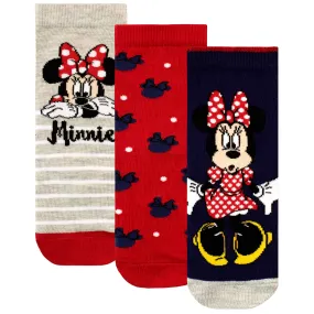 Disney Minnie Mouse Socks 3 Pack