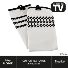 Disney Monochrome Mickey Mouse: Tea Towel Set - 2 Pieces