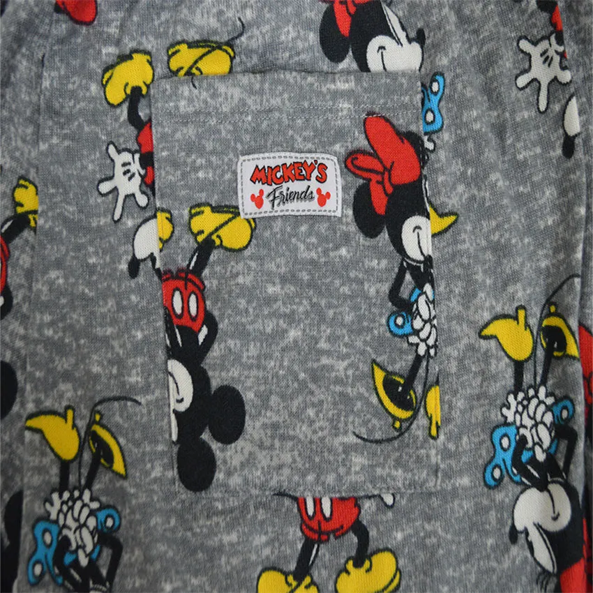 Disney's Classic Mickey and Minnie Jogger Style Lounge Pant