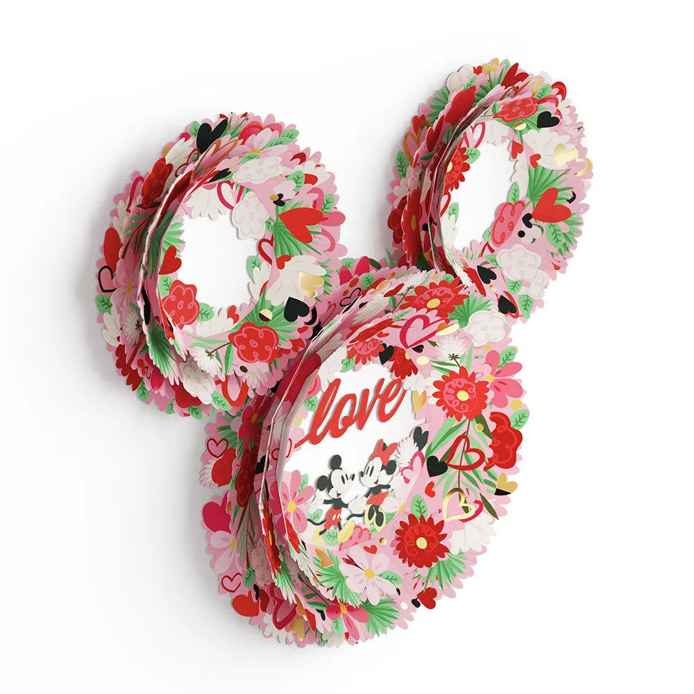 Disney's Mickey and Minnie Mouse Love Wreath