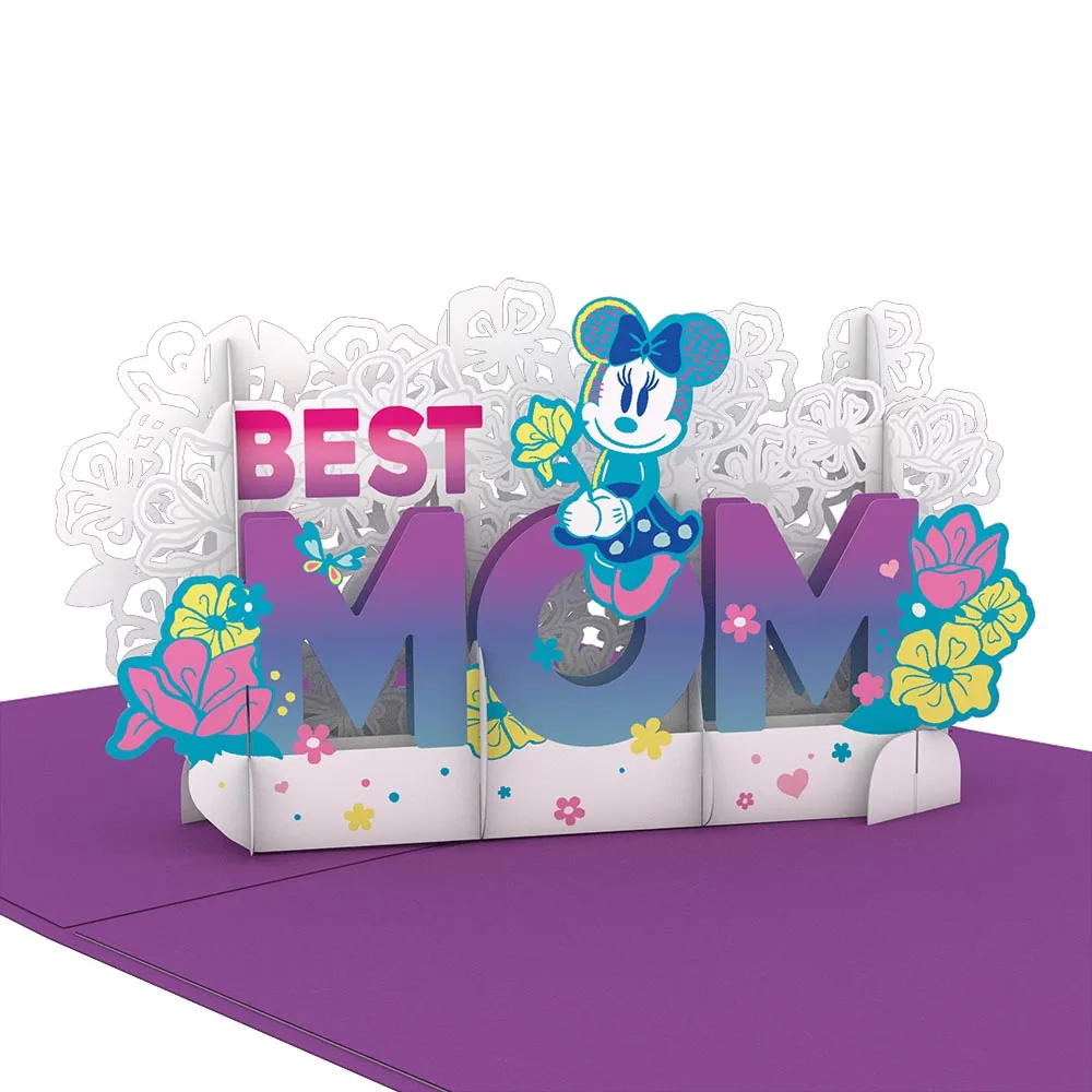 Disney's Minnie Mouse Best Mom Pop-Up Card