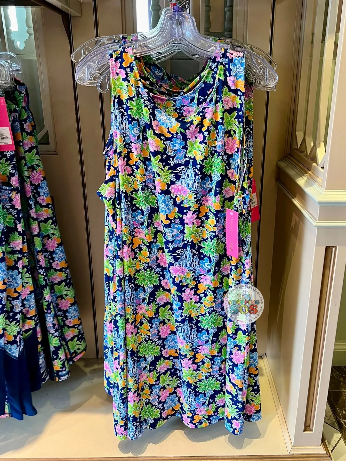 DLR/WDW - Disney x Lilly Pulitzer - Mickey & Minnie Aegean Navy Kristen Dress