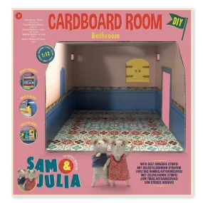 Dollhouse - Cardboard Room - Bathroom