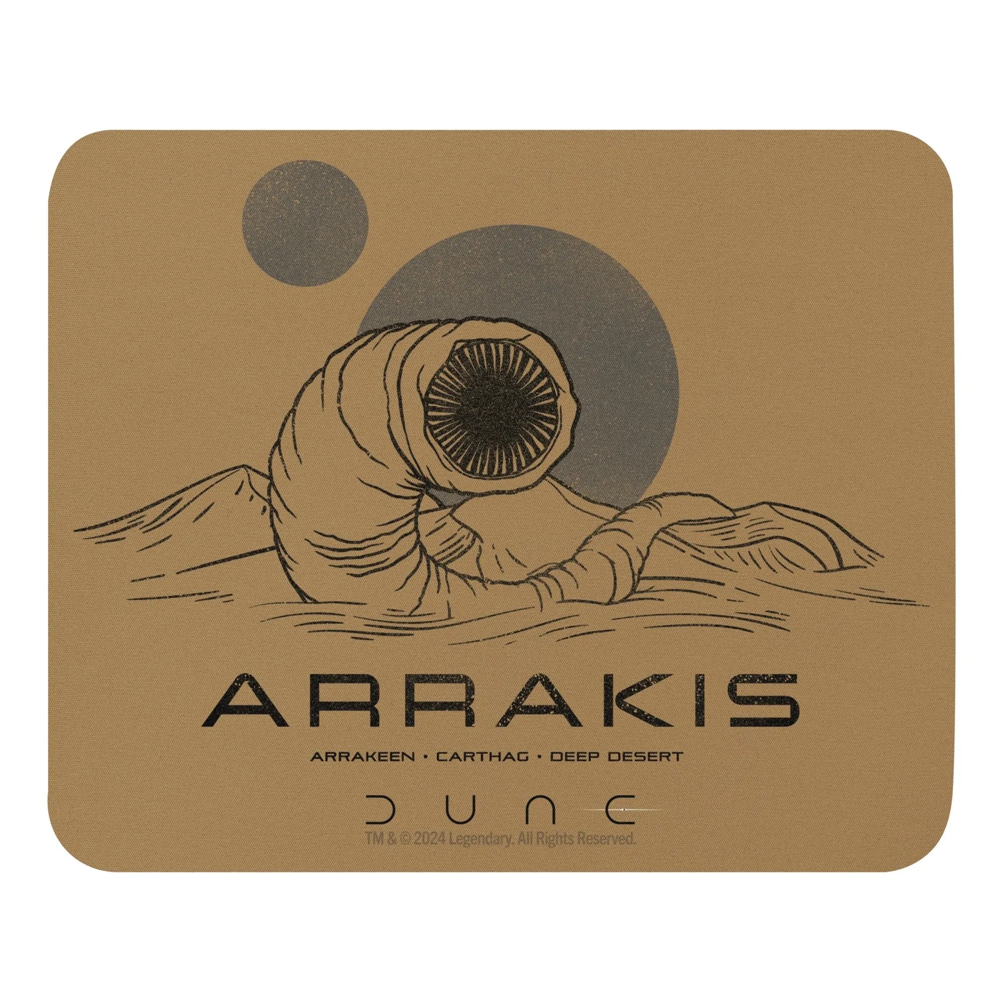 Dune Arrakis Worm Mousepad