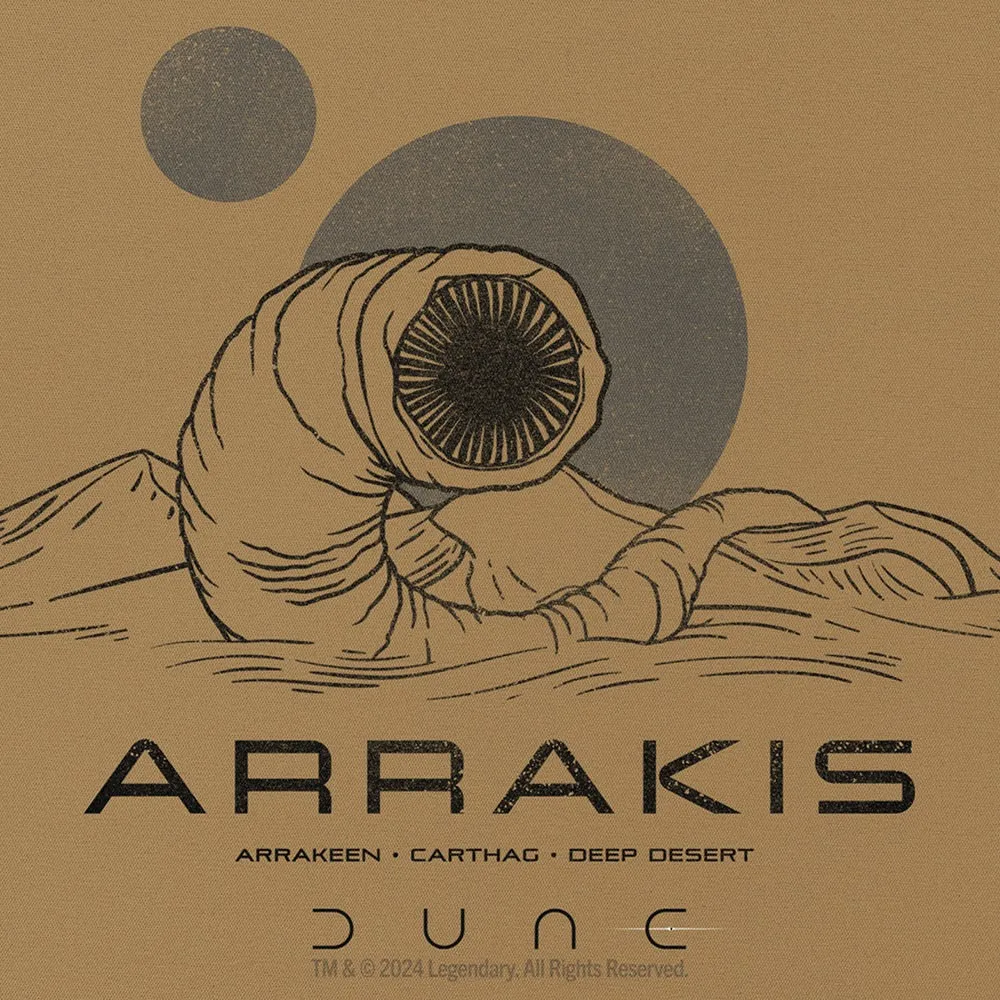 Dune Arrakis Worm Mousepad